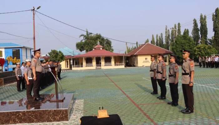 Kapolres Bengkulu Utara Pimpin Sertijab Dua Kapolsek, IPTU Muaz dan IPDA Nanang Resmi Jabat Kapolsek