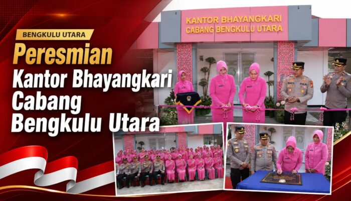 Bhayangkari Bengkulu Utara Punya Kantor Baru Usai Rehab, Kapolres: Tingkatkan Semangat Berkarya