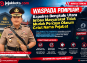 Waspada Penipuan Catut Nama Pejabat, Polres Bengkulu Utara Imbau Warga Tak Mudah Percaya