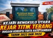 Kejari Bengkulu Utara Kejar Titik Terang Dugaan Korupsi Tirta Ratu Samban Tahun 2023 dan 2024