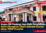 Kasus JSP Padang Jaya Naik Penyidikan, Polres Bengkulu Utara Geledah Kantor Dinas TPHP Provinsi