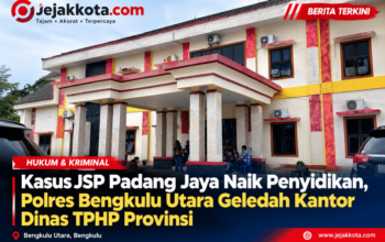 Kasus JSP Padang Jaya Naik Penyidikan, Polres Bengkulu Utara Geledah Kantor Dinas TPHP Provinsi