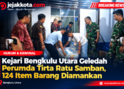Kejari Bengkulu Utara Geledah Perumda Tirta Ratu Samban, 124 Item Barang Diamankan