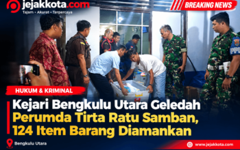 Kejari Bengkulu Utara Geledah Perumda Tirta Ratu Samban, 124 Item Barang Diamankan