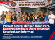 Perkuat Sinergi dengan Insan Pers, Kapolres Bengkulu Utara Tekankan Keterbukaan Informasi